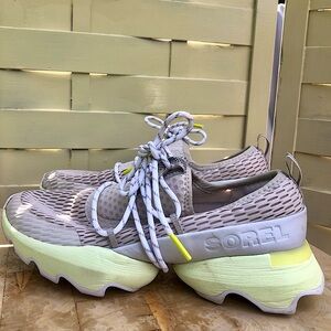 Sorel Kinetic Impact Women's Sneakers Moonstone Size 7